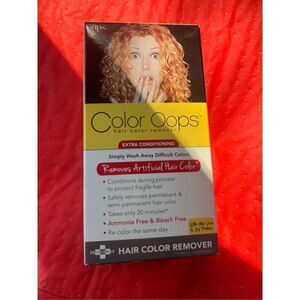 Color oops color remover for bleached hair or hair dye extra conditioning